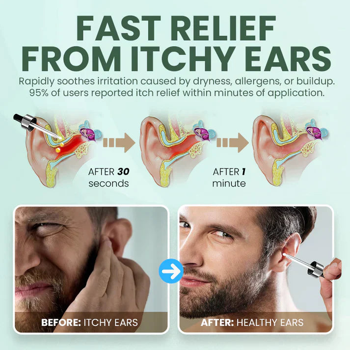 【👑Top Sellers of 2026】👂SEAGRIL™ Ear Care Drops- Tinnitus Relief – Gentle Cleansing & Soothing Relief for Healthy Ears -Plant-Based Formula|FDA-Registered