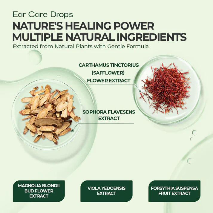 【👑Top Sellers of 2026】👂SEAGRIL™ Ear Care Drops- Tinnitus Relief – Gentle Cleansing & Soothing Relief for Healthy Ears -Plant-Based Formula|FDA-Registered