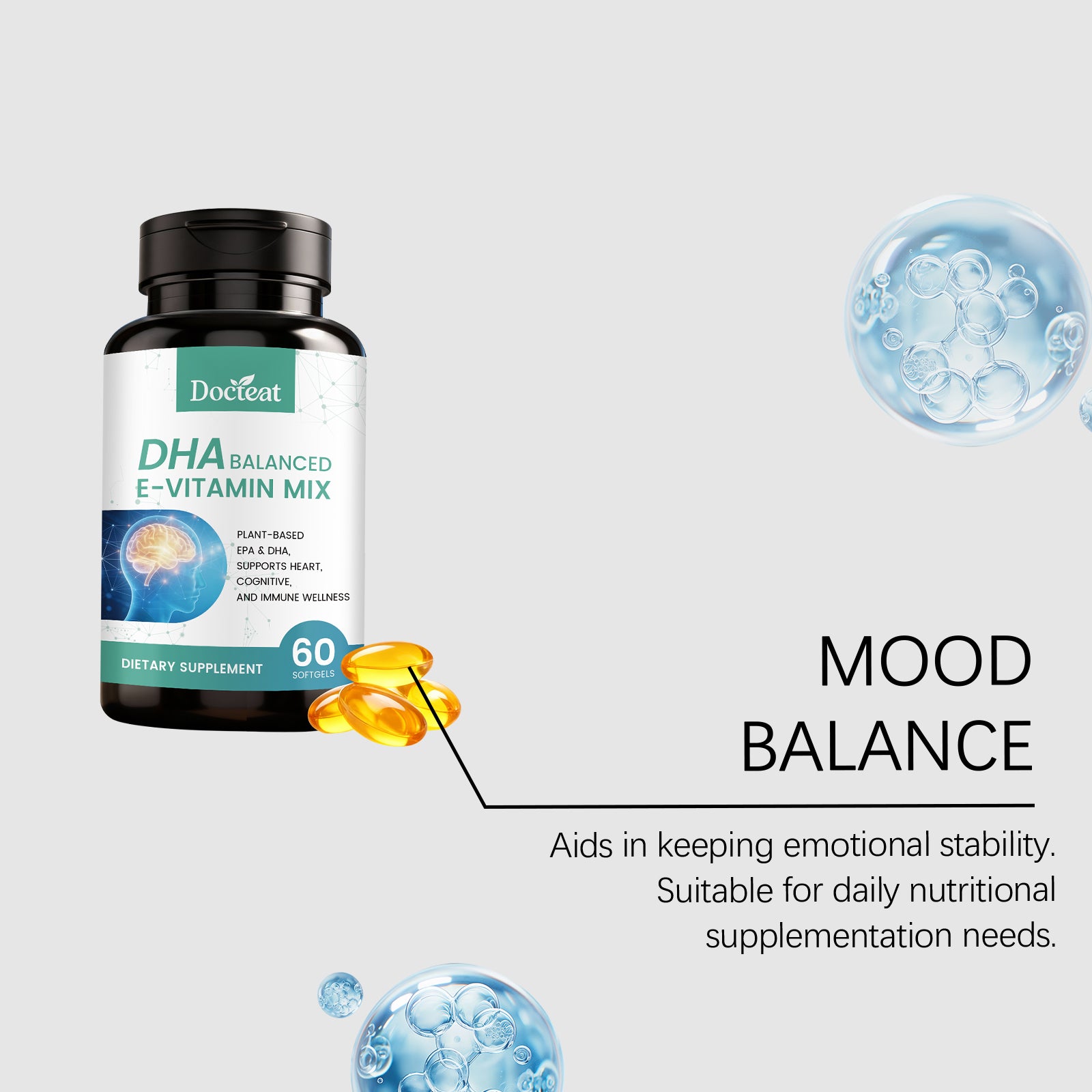 Doctrat Complex Brain-Boosting Fish Oil